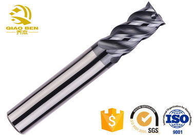 Carbide Tip CNC End Mill Cutter Grinding Groove High Thermal Stability