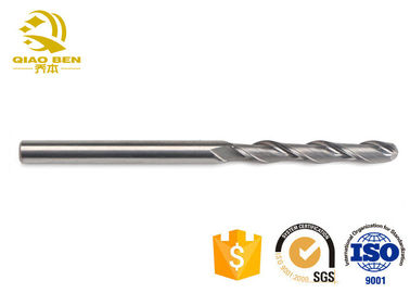 Flat  2mm Ball Nose End Mill  For Aluminum High Temperature Resistance