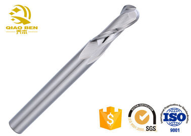 Tungsten Steel Solid Carbide Ball Nose End Mills High Wear Resistance