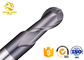 CNC Two Flute Carbide Ball End Mill High Strength Accuracy More Than 0.01mm