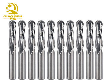 Double Flute Taper Carbide Ball Nose End Mills End Mill Cutting Tools For Transportation